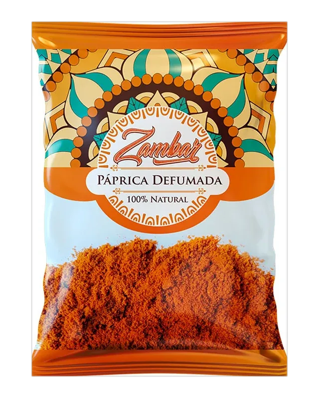 Embalagem de Páprica Defumada — Zambar